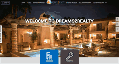 Desktop Screenshot of dreams2realty.co.in